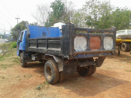 รถดัมพ์ 6ล้อ อีซูซุ 115แรงม้า เทอร์โบ เครื่องดีF หน้าหลัง เกียร์ร็อค6เกียร์ ราคาถูก