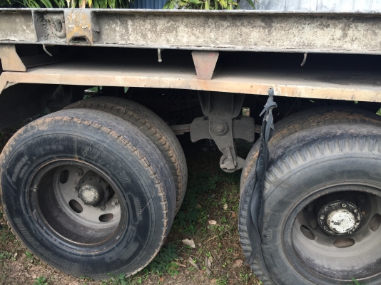 18ล้อหัวลาก260แรงและหางพื้นเรียบยาว12มติดNGV 8 ถัง...รถใช้งานอยู่ สภาพดีใช้ได้..เล่มพร้อมโอน..