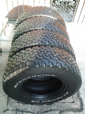 BF All USA. 265/75/16 ต้นปี11 สภาพสวยๆ 1ชุด