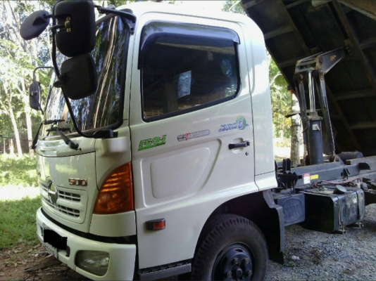 ขายรถบรรทุก 6 ล้อดัมพ์ HINO FC9J 175 แรงม้าปี 2555 ไมล์ 80000 กม.ราคา 980000