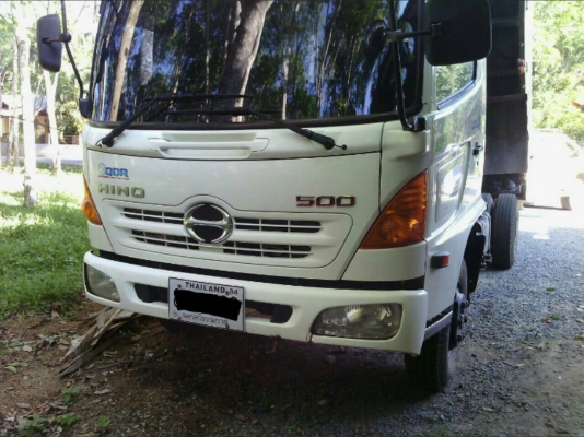 ขายรถบรรทุก 6 ล้อดัมพ์ HINO FC9J 175 แรงม้าปี 2555 ไมล์ 80000 กม.ราคา 980000