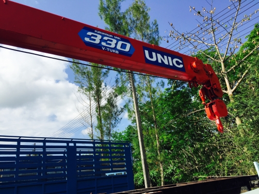 6ล้อ195แรงติดเครน3.3ตันท้องปลิง V รถสวยพร้อมใช้..บิ้วใหม่ทั้งคัน