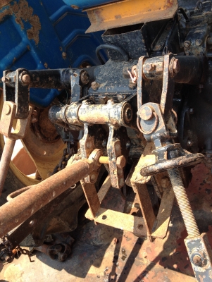 แทรคเตอร์ อิเซกิ TS3910 พร้อมโรตารี่และล้อเหล็ก