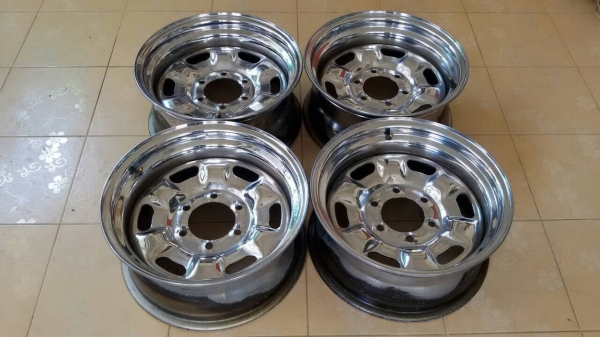 ล้อกะทะโครเมียม 16 เงางาม