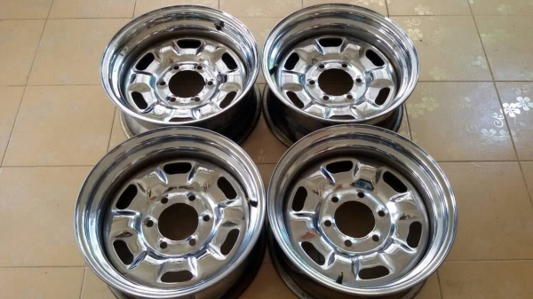 ล้อกะทะโครเมียม 16 เงางาม