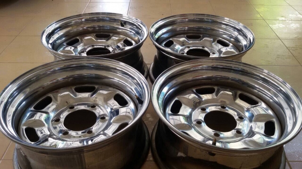 ล้อกะทะโครเมียม 16 เงางาม