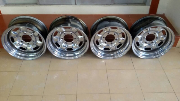 ล้อกะทะโครเมียม 16 เงางาม