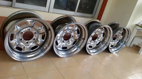 ล้อกะทะโครเมียม 16 เงางาม