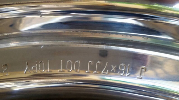 ล้อกะทะโครเมียม 16 เงางาม