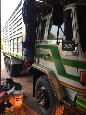 HINO 3m ดั้ม แม่ลูกไม่ดั้ม 240 แรง ปีจดทะเบียน 2539