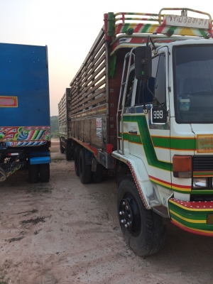 HINO 3m ดั้ม แม่ลูกไม่ดั้ม 240 แรง ปีจดทะเบียน 2539