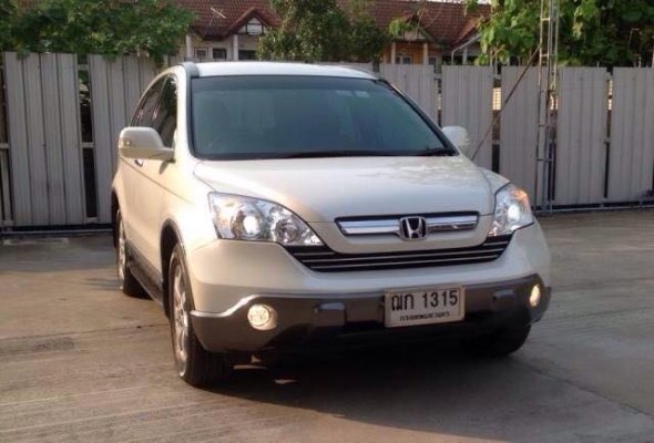 Honda Crv 2008-2.4EL ตัวท็อป สีขาว
