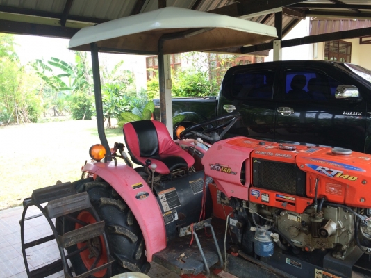 คูโบต้า krt140+ พร้อมใช้ ของแถมเพรียบ (เล่มทะเบียนพร้อม)