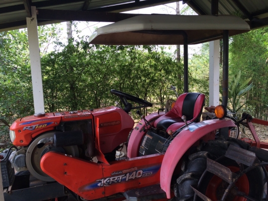 คูโบต้า krt140+ พร้อมใช้ ของแถมเพรียบ (เล่มทะเบียนพร้อม)