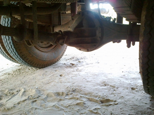 ขายคานหน้า-หลัง 6 ล้อ 5 น็อต พร้อมกระทะขอบ16 พร้อมยาง 750