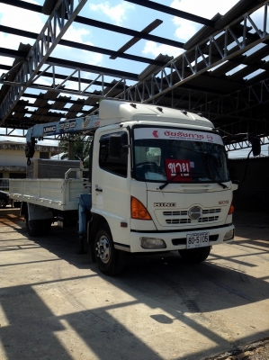 ขาย  HINO MEGA 500    FC9J  กระบะบรรทุก เครน UNIC 3.30  ตัน   สภาพสวยพร้อมใช้งาน