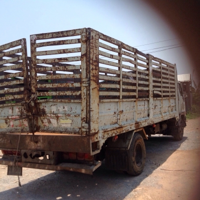 ขายรถบรรทุกหกล้อ HINO 3H เครื่องเดิม 195 แรง ปี 40 ช่วงยาว 6.50 เมตร ทะเบียนพร้อม