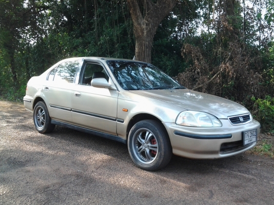 HONDA CIVIC 1.6 หัวฉีด ออโต้ เพาเวอร์ ไฟฟ้า แก้ส ปี97 ภาษี56