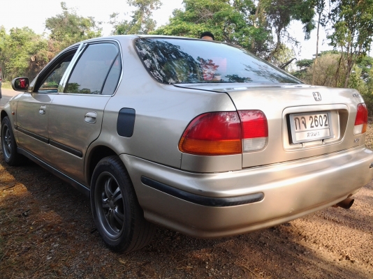 HONDA CIVIC 1.6 หัวฉีด ออโต้ เพาเวอร์ ไฟฟ้า แก้ส ปี97 ภาษี56