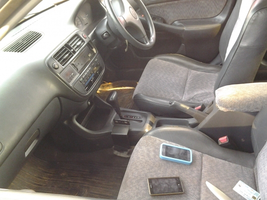 HONDA CIVIC 1.6 หัวฉีด ออโต้ เพาเวอร์ ไฟฟ้า แก้ส ปี97 ภาษี56