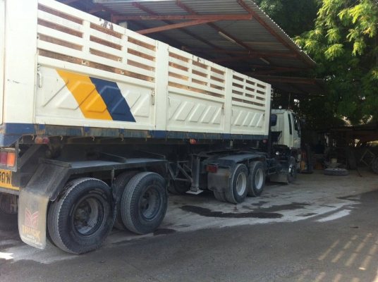 รถหัวลาก HINO และ หางเซิมิดัมพ์ 380 แรงม้า รถปีจดทะเบียน 2539