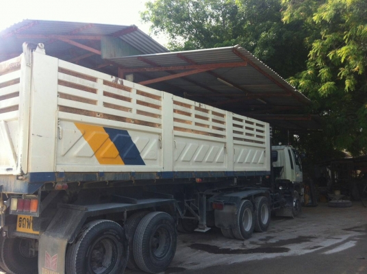 รถหัวลาก HINO และ หางเซิมิดัมพ์ 380 แรงม้า รถปีจดทะเบียน 2539