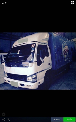 ขาย อีซูซุ NPR130แรง ปี49 บรรทุกตู้ไฮตึม สภาพดีพร้อมใช้งาน ทะเบียนพร้อมโอน (ขายเฉพาะตู้ 85,000บ) ขายรวม650,000บ ต่อรองได้