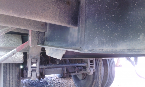 ลูกพ่วง 3 เพลาแท้ ไม่ดัมพ์ คอกเกษตร ยาว 7 เมตรปี 55