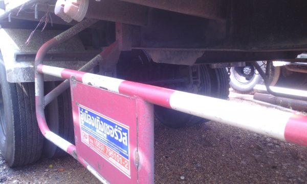 ลูกพ่วง 3 เพลาแท้ ไม่ดัมพ์ คอกเกษตร ยาว 7 เมตรปี 55