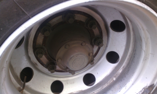 ลูกพ่วง 3 เพลาแท้ ไม่ดัมพ์ คอกเกษตร ยาว 7 เมตรปี 55