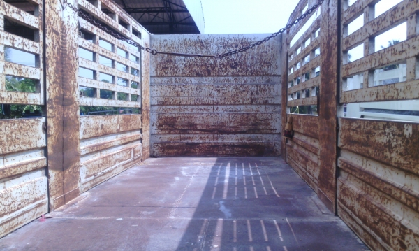 ลูกพ่วง 3 เพลาแท้ ไม่ดัมพ์ คอกเกษตร ยาว 7 เมตรปี 55