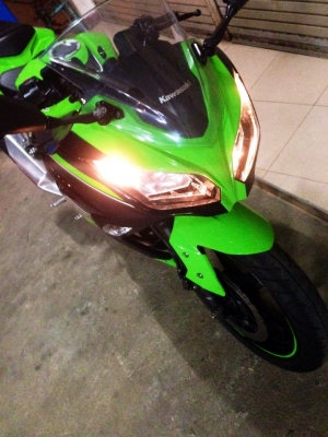 __NINJA250 ปี 2013 สีเขียว เดิมๆ ฿110,000__