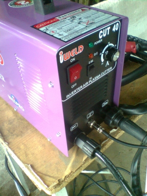 เครื่องตัดพลาสม่าพร้อมใช้ iweld cut40
