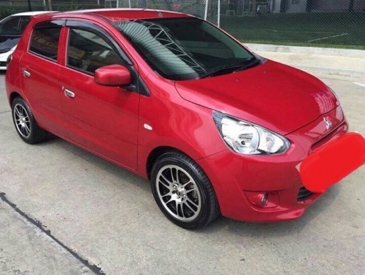 Mitsubishi Mirage  ปี13    ออโต้  เบาะหนัง  ล้อแม็ก