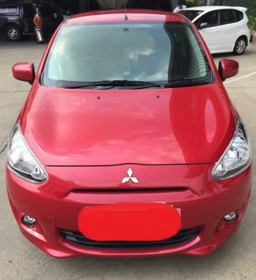 Mitsubishi Mirage  ปี13    ออโต้  เบาะหนัง  ล้อแม็ก