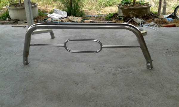 โรลบาร์สแตนเลส ใส่ไมตี้แคป สภาพดี โรลบาร์สแตนเลส ใส่ไมตี้แคป สภาพดี