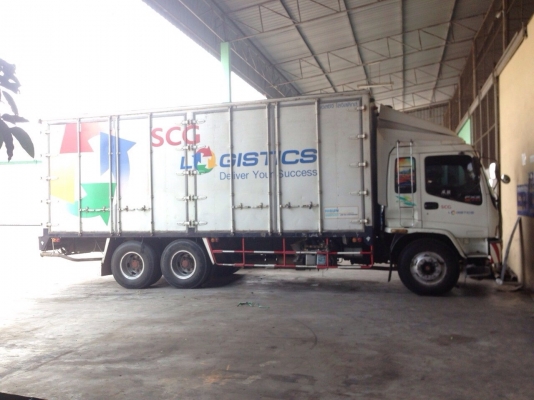 ขายด่วน  รถสิบล้อเพลาเดียวตู้แห้ง  ISUZU  DEGA  200  พร้อมใช้งาน  เอกสารพร้อม