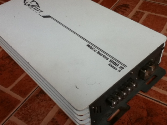 ขายแอมป์ M COTT 1800.1D classD (2ch) ไม่เคยซ่อมครับ 2000.-