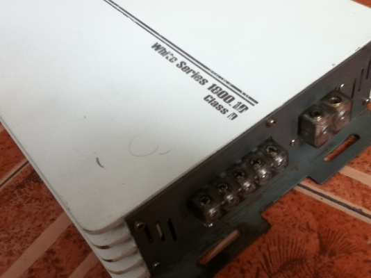 ขายแอมป์ M COTT 1800.1D classD (2ch) ไม่เคยซ่อมครับ 2000.-