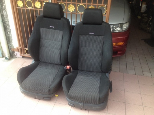เบาะ RECARO เเท้ใส่ VOLK GOLF สภาพสวยไม่มีขาดไม่ยุบของเก่าญี่ปุ่นเเท้