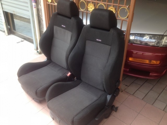 เบาะ RECARO เเท้ใส่ VOLK GOLF สภาพสวยไม่มีขาดไม่ยุบของเก่าญี่ปุ่นเเท้