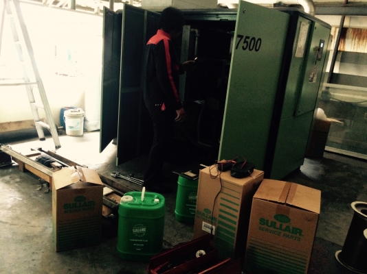 Sale Air Compressor , Overhaul Screw , Air dryer &amp; ติดตั้ง , ตรวจเช็คเครื่องประจำปี Service contract , ถังลมขนาด 50-20,000 ลิตร