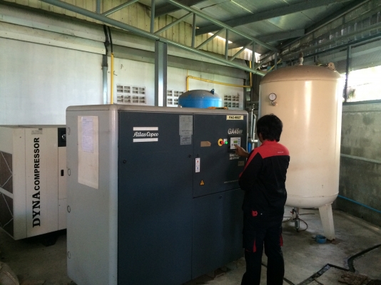 Sale Air Compressor , Overhaul Screw , Air dryer &amp; ติดตั้ง , ตรวจเช็คเครื่องประจำปี Service contract , ถังลมขนาด 50-20,000 ลิตร