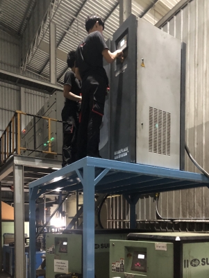 Sale Air Compressor , Overhaul Screw , Air dryer &amp; ติดตั้ง , ตรวจเช็คเครื่องประจำปี Service contract , ถังลมขนาด 50-20,000 ลิตร