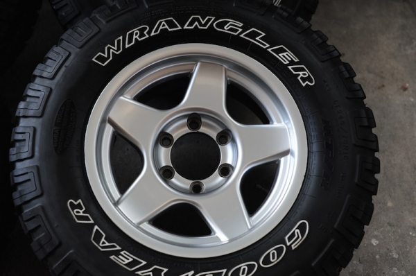 แม็ก Lenso 16x8 6 รู ยางมัด Goodyear USA