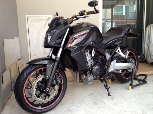 ขาย CB650f ปี2014 พร้อมทะเบียน วิ่งน้อย ราคา 259000 บาท (รับเทริ์น จัดไฟแนนท์)