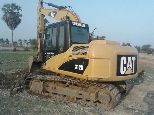 ขายแมกโคCAT312กะบอกดำรถป้ายแดงสีเดิมเอกสารพร้อมจดทะเบียนสวย