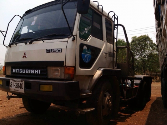 ขายด่วน  รถสิบล้อหัวลาก  พร้อมหางคอกสามเพลา  MITSU  FN527  พร้อมใช้งาน  เอกสารพร้อม