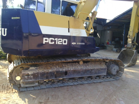 รถแบคโฮ KOMATSU  PC 120 - 5   สนใจติดต่อ  081 - 6079515