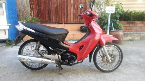 Honda wave125s สีแดง ยูบอก ไมดิจิตอล เครื่องดี 14500